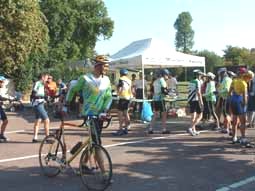 Photo des arrivants