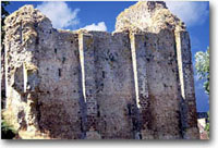 Photo de la cité médiévale de St Suzanne